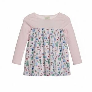 First Impressions Cute Adorable Comfy Pink Patterned Girls Shirt NWT 18 Months